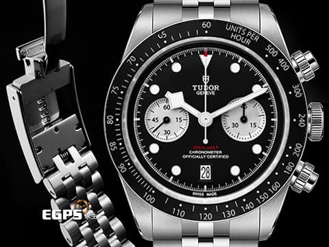 TUDOR 帝舵 Heritage Black Bay Chrono 79360 碧灣 M79360N-0013 計時碼錶 2025年保單 熱門搶手黑熊貓面盤 MT5813自製機芯 自動上鍊 41mm