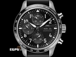 IWC 萬國 Pilot`s Chronograph 飛行員系列 IW388305 AMG特別版 鈦金屬材質&nbsp;<font color="#FF0000">2025年保卡 快拆式功能設計&nbsp;</font>自動上鏈 41mm