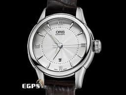 ORIS 豪利時 Artelier 日期錶 01 561 7687 4071-07 5 14 70FC 銀色面盤 不鏽鋼&nbsp;<font color="#FF0000">2025年保卡</font> 自動上鍊 31mm