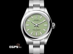 ROLEX 勞力士 Oyster Perpetual 28 蠔式恆動型 276200 不鏽鋼材質 <font color="#dbfbda">2025年最新款開心果綠色面盤</font><font color="#70cce1">&nbsp;</font> <font color="#FF0000">2025年保卡</font> 自動上鍊 28mm