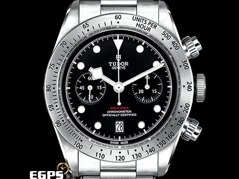 TUDOR 帝舵 Heritage Black Bay Chrono 79350 計時碼錶  2021保單「Born To Dare」天生敢為 貝克漢代言   自動上鍊 41mm