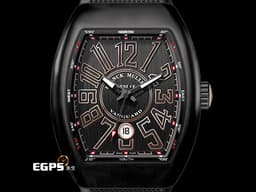 Franck Muller 法蘭穆勒 FM錶 Vanguard 領先者 V45 SC DT TT NR BR 5N&nbsp;<font color="#f7c388">玫瑰金材質+</font><font color="#878787">PVD塗層鈦金屬錶殼</font>&nbsp;酒桶型 經典立體數字時標&nbsp;<font color="#ff0000">2025年保單</font>&nbsp;自動上鍊 44x54mm
