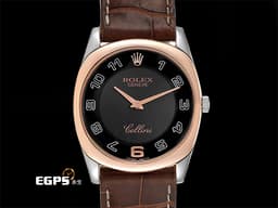 ROLEX 勞力士 Cellini Danaos 6229/9BIC 18K白金&amp;玫瑰金材質&nbsp;<font color="#ff0000">極稀有 2022年新式保卡&nbsp;</font>石英機芯 24mm