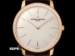 Vacheron Constantin 江詩丹頓 VC錶 Patrimony 40 傳承系列 81180/000R-9159 經典 玫瑰金 <font color="#ff0000">精鑲鑽石外圈</font>&nbsp;<font color="#ff0000">6.79mm 超薄機芯&nbsp;</font>手上鏈 40mm