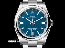 ROLEX 勞力士 Oyster Perpetual 36 OP36 蠔式恆動型 126000 不鏽鋼材質 <font color="#5bc5fb">2025年最新款 藍色烤漆面盤</font>&nbsp;<font color="#FF0000">2025年保卡</font> 自動上鍊 36mm