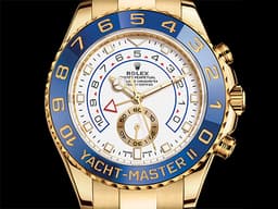 ROLEX 勞力士 Yacht-Master II 遊艇名仕 116688 18K黃金材質&nbsp;帆船倒數計時 陶瓷框 <font color="#fafa01">絕版系列 大遊艇&nbsp;賓士針款</font>&nbsp;<font color="#ff0000">2019年保卡</font> 自動上鍊 44mm