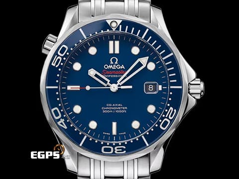 OMEGA 歐米茄 Seamaster Diver 300 經典 海馬 21230412003001 212.30.41.20.03.001&nbsp;不鏽鋼材質&nbsp;藍色陶瓷波面盤、藍色陶瓷單向旋轉錶圈&nbsp;同軸擒縱&nbsp;排氦氣閥 潛水錶 自動上鍊 41mm