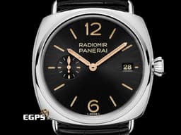 PANERAI 沛納海 Radiomir California PAM1294 PAM01294 不鏽鋼材質&nbsp;<font color="#05f0f0">經銀灰色太陽紋面盤</font>&nbsp;<font color="#FF0000">2024年保卡</font>&nbsp;自動上鍊 40mm