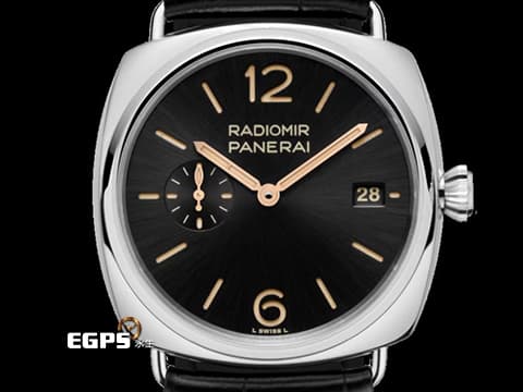 PANERAI 沛納海 Radiomir California PAM1294 PAM01294 不鏽鋼材質&nbsp;經銀灰色太陽紋面盤&nbsp;2024年保卡&nbsp;自動上鍊 40mm