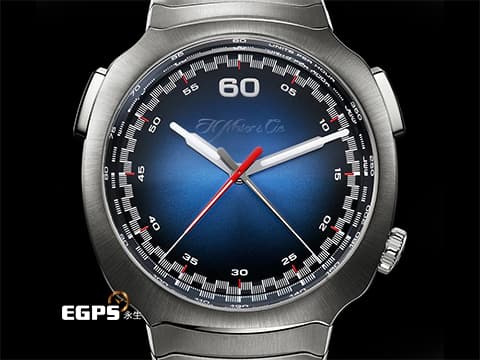 H.MOSER &amp; CIE 亨利慕時 STREAMLINER FLYBACK CHRONOGRAPH 疾速者系列 6907-1200 不鏽鋼鍊材質&nbsp;Funky Blue電光藍煙燻面盤 日內瓦鐘錶大賞最佳計時碼錶獎錶款 2024年保卡 台灣公司貨 新錶訂價：1,740,000元&nbsp;同軸飛返計時碼錶 自動上鍊 42.3mm