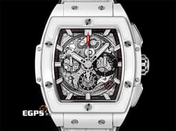 HUBLOT 宇舶 Spirit of Big Bang White Ceramic 大爆炸 靈魂系列 641.HX.0173.LR <font color="#05f0f0">白色陶瓷材質錶殼</font>&nbsp;計時碼表 酒桶型 <font color="#FF0000">2020年卡&nbsp;</font>自動上鍊 42mm