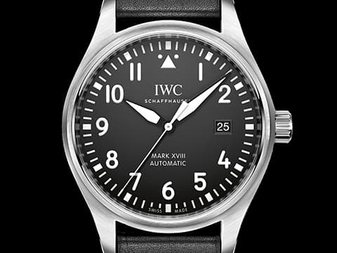 IWC 萬國 Schaffhausen Mark XVIII 馬克十八 飛行員 IW327001 經典款 防磁軟鐵內殼抗干擾提升精確度 自動上鍊 40mm