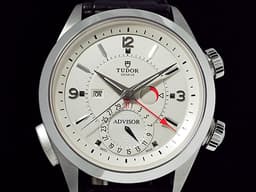 TUDOR帝舵 Heritage Advisor系列 M79620T-0011 鈦金屬&amp;不鏽鋼材質 <font color="#0582f5">ADVISOR歷史傳承 機械鬧鈴 特殊雙錶冠設計 帝舵初代玫瑰標記&nbsp;複雜功能</font>&nbsp;<font color="#ff0000">台灣公司貨</font>&nbsp;自動上鍊 42mm