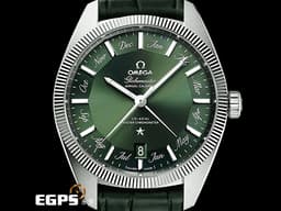 OMEGA 歐米茄 Constellation 星座 Globemaster Annual Calendar 系列&nbsp;<div>&nbsp;13033412210001<font color="#0a6124">「Pie Pan Dial 多邊型立體綠色錶盤」</font>碳化鎢材質外圈<font color="#0a6124">&nbsp;</font>年曆錶&nbsp;不鏽鋼<font color="#ffff00" style="font-size: 10pt;">&nbsp;</font><font color="#ff0000" style="font-size: 10pt;">2022年台灣公司貨</font><font color="#ff0000" style="font-size: 10pt;">&nbsp;</font>同軸擒縱&nbsp;<span style="font-size: 10pt;">自動上鏈 41mm</span></div>