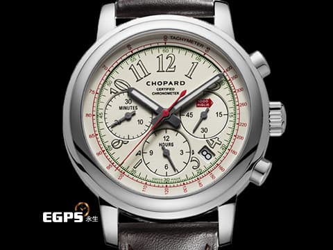 CHOPARD 蕭邦 Mille Miglia系列 Chronograph Race Edition 計時碼表 168511-3036 不鏽鋼&nbsp;2025年保單 限量2014只&nbsp;自動上鍊 賽車錶 42mm