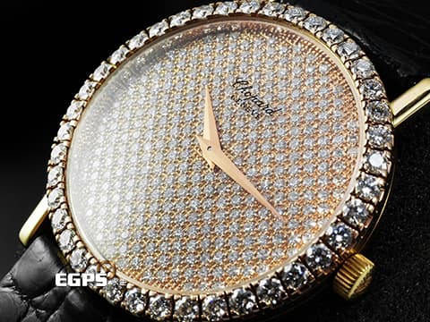 CHOPARD 蕭邦 Classic 經典系列 163154 18K玫瑰金材質 精鑲鑽石錶圈、漫天星面盤&nbsp;手動上鍊 33.6mm