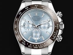 ROLEX 勞力士 DAYTONA 116506A 宇宙計時型 迪通拿 鉑金 PT950 計時碼表 長方形鑽石時標&nbsp;<font color="#7a1f1f">栗啡色陶瓷圈</font><font color="#05f0f0">&nbsp;Ice Blue 冰藍面盤&nbsp;木村拓哉 停產款</font> <font color="#ff0000">2019年保卡</font>&nbsp;自動上鍊 40mm