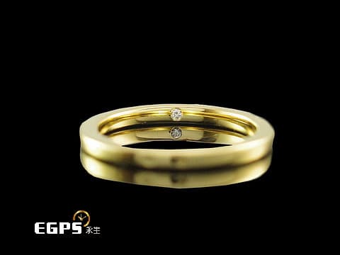 CHAUMET 尚美巴黎&nbsp; 080304&nbsp; 鑲鑽 黃K金 台灣公司貨&nbsp; 戒指 精品