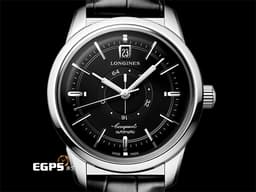 LONGINES 浪琴 Conquest Heritage 康卡斯 征服者 Central Power Reserve 經典復刻系列 L16484522 <font color="#eede77">中央動力顯示</font><font color="#ce0000"> </font>不鏽鋼&nbsp;大三針&nbsp;<font color="#FF0000">2024年台灣公司貨</font>&nbsp;自動上鍊 38mm