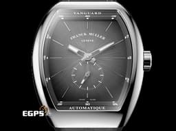 Franck Muller 法蘭穆勒 FM錶 Vanguard系列 V 41 S S6 AT FO SFUMATO (TT)-AC 不鏽鋼材質<font color="#0a0a0a">&nbsp;</font><font color="#8469ce">灰色Sfumato漸層面&nbsp;輕薄酒桶型</font> <font color="#ff0000">2026年保單</font> 自動上鍊 41×49.95mm