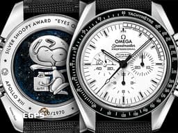 OMEGA 歐米茄 Speedmaster Anniversary <font color="#05f0f0">45週年紀念 SNOOPY 史奴比</font> 登月錶 超霸 311.32.42.30.04.003 計時碼錶 <font color="#FF0000">2016年保卡 限量發行1970顆</font> 不鏽鋼 手上鍊 42mm