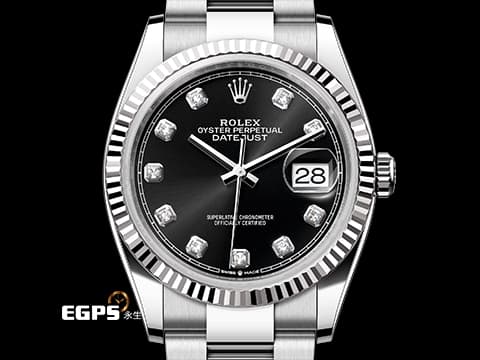 ROLEX 勞力士  Datejust 126234 DJ36 蠔式日誌型 不敗經典款 原廠鑽石時標面盤&nbsp;自動上鍊 36mm