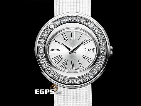 PIAGET 伯爵 Possession  P10866  G0A36187 18K白金材質 原廠鑲嵌37顆鑽石錶圈（重約0.70克拉） 時尚女錶 石英機芯 29mm