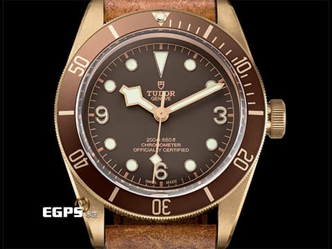 TUDOR 帝舵 Heritage Black Bay Bronze&nbsp;79250BM 青銅材質 棕色面盤 2018年保卡 潛水錶 自動上鍊 43mm