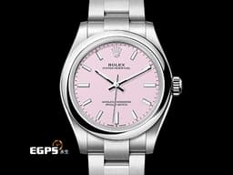 ROLEX 勞力士 Oyster Perpetual 31 經典 蠔式恆動型 277200 <font color="#fdddeb">&nbsp;糖果粉色漆面盤</font>&nbsp;OP31 不鏽鋼 <font color="#FF0000">2025年停產款 糖果粉 2025年保卡 保有大部分原廠膠膜</font>&nbsp;自動上鍊 31mm