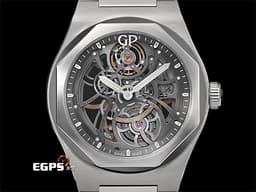 Girard-Perregaux 芝柏 GP錶 Laureato Skeleton 桂冠系列 81015-11-001-11A<font color="#fa00fa"> 經典八角形錶圈&nbsp;鏤空面盤</font>&nbsp;不鏽鋼材質&nbsp;<font color="#FF0000">2023年台灣公司貨&nbsp;</font>自動上鍊 42mm