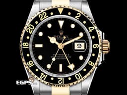 Rolex 勞力士 GMT-Master II 格林威治型 16713 不鏽鋼&amp;18K黃金材質 半金款 兩地時區 自動上鍊 40mm