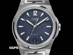 Czapek &amp; Cie Antarctique Passage de Drake Deep Blue 1530-II-RT-P/S 不鏽鋼材質 <font color="#49bcd7"> 梯形圖案深藍色面盤 對稱美學</font> <font color="#ffff00">  </font><font color="#ff0000"> 獨立製錶 獨立自製機芯 SXH5 鉑金自動盤 7座錶橋 2024年保單</font> 自動上鍊 40.5mm