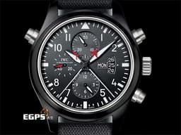 IWC 萬國 Pilot`s Chronograph Top Gun IW379901 黑色面盤 飛行員追針 計時腕錶&nbsp;<font color="#FF0000">Top Gun海軍空戰部隊特別版</font> <font color="#FFFF33">超級阿湯哥主演的【好大一把槍/捍衛戰士:獨行俠】</font>&nbsp;自動上鏈 42mm