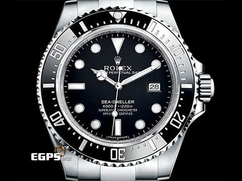 ROLEX 勞力士 Sea-Dweller 海使者 116600 不鏽鋼材質 陶瓷圈 1,220米深海防水功能&nbsp;僅生產3年 2017年保卡&nbsp;排氦氣閥 潛水錶 自動上練 40mm