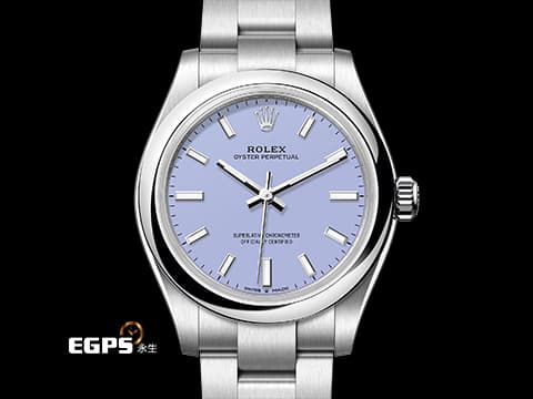 ROLEX 勞力士 Oyster Perpetual 31 經典 蠔式恆動型 277200 2025年最新款 薰衣草紫色噴漆面盤&nbsp;OP31 不鏽鋼 2025年保卡 保有大部分原廠膠膜&nbsp;自動上鍊 31mm