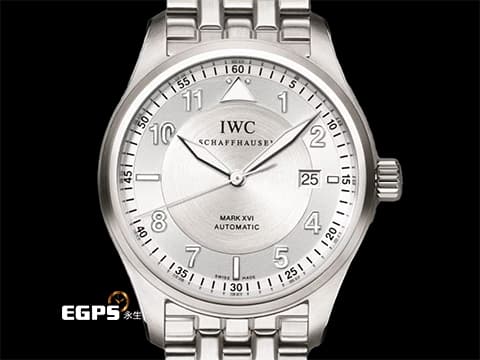 IWC 萬國錶 Pilot Spitfire Mark XVI 飛行員 噴火戰機 馬克十六 IW325505 不鏽鋼 大三針 飛行錶&nbsp;台灣公司貨&nbsp;自動上鍊 38.1mm