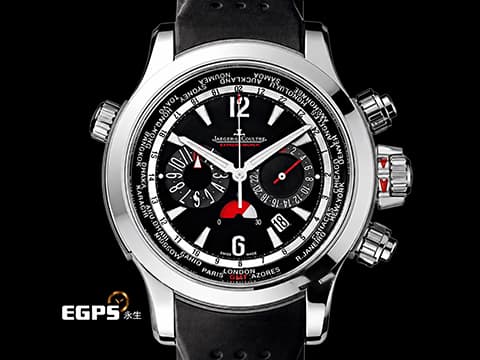Jaeger-LeCoultre 積家 Master Compressor Extreme World Chronograph 150.8.22 大型運動複雜功能錶 GMT世界時間 24時區顯示 計時碼錶 限量200只 2025年保卡&nbsp;自動上鏈 46mm