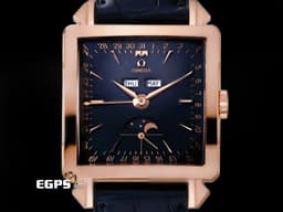 OMEGA 歐米茄 Museum Collection 博物館典藏系列 Cosmic 1951&nbsp;<font color="#ff0000">全球限量1951只</font> 5701.80.03&nbsp;<font color="#b95504">月相盈虧 星期窗 月份窗 日期刻度 復刻全曆月相金錶</font><font color="#ff0000">&nbsp;</font>自動上鍊 41.5mm