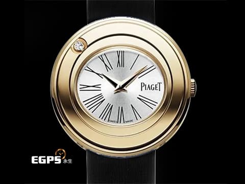 PIAGET 伯爵 Possession  G0A35084 18K玫瑰金材質 原廠鑲嵌鑽石錶圈 銀白色太陽紋面盤&nbsp;石英機芯 29mm
