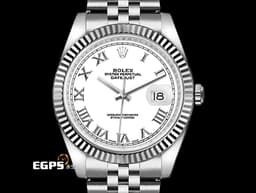 ROLEX 勞力士 DATEJUST 116234 蠔式 經典 不鏽鋼材質 <font color="#05f0f0">白色面盤 立體羅馬數字時標</font> <font color="#ff0000">2018年保卡 台灣公司貨</font> 自動上鏈<font color="#FF0000">&nbsp;</font>36mm