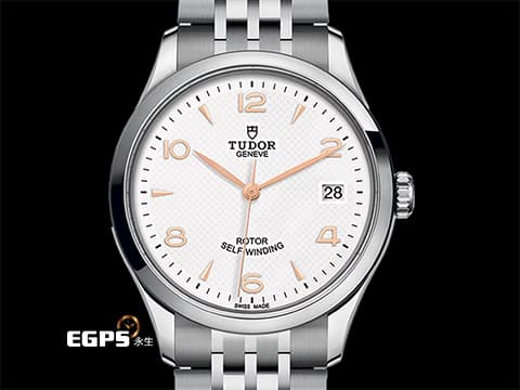 TUDOR 帝舵 1926系列 91450-0011 白色浮雕裝飾面盤 金色指針、時標 經典 大三針 不鏽鋼 周杰倫代言款 2025年保卡 自動上鍊 36mm