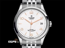 TUDOR 帝舵 1926系列 91450-0011 白色浮雕裝飾面盤 <font color="#f7db22">金色指針、時標</font> 經典 大三針 不鏽鋼 <font color="#FF0000">周杰倫代言款 2025年保卡</font> 自動上鍊 36mm