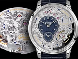GLASHUTTE ORIGINAL 格拉蘇蒂 PanoInverse系列 1-66-08-01-03-50 鉑金材質<font color=#ff00ff>【優美頂級規格手工雕花~ 德國製錶頂級工藝~】</font><font color=#33CCFF>鉑金材質 鏤空雕花面盤 德製工藝 偏心機芯 四分之三夾板 品牌標誌的雙鵝頸</font> <font color=#FF0000> 2019年保單 台灣公司貨 全球限量25只 </font> 手動上鍊 42mm