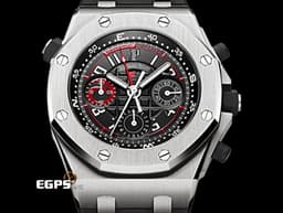 Audemars Piguet 愛彼 AP錶 Royal Oak Offshore 皇家橡樹 離岸型 <font color="#bb0707">Alinghi Polaris 阿靈基 帆船隊 北極星</font> 帆船盃 26040ST.OO.D002CA.01 飛返 計時碼表 不鏽鋼 26040 ST <font color="#ff0000">限量1935只 特殊錶盒</font> 自動上鍊&nbsp;42mm