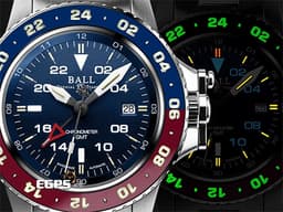 BALL WATCH 波爾錶 Engineer GMT DG2018C-S9C-BE 不鏽鋼材質 <font color="#70cce1">藍色面盤 百事可樂錶圈</font>&nbsp;<font color="#FF0000">自體發光氚氣燈管指針、時標 2023年保卡 </font> 自動上鍊 42mm