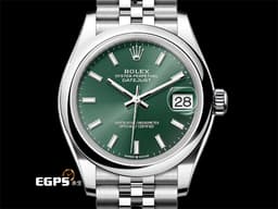 ROLEX 勞力士 Datejust 31 經典 蠔式日誌型 278240 <font color="#00fa9a">薄荷綠色面盤</font> DJ31 不鏽鋼 <font color="#FF0000">2026年保卡 紀念型（Jubilee）五銖錶帶</font> 自動上鍊 31mm