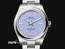 ROLEX 勞力士 Oyster Perpetual 31 經典 蠔式恆動型 277200 <font color="#a98ed2">最新款 薰衣草紫色面盤</font>&nbsp;OP31 不鏽鋼 大三針&nbsp;<font color="#FF0000">2026年保卡&nbsp;</font>自動上鍊 31mm