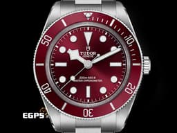 TUDOR 帝舵 Black Bay 58 GMT BB58 M7939G1A0NRU-0001 7939 不鏽鋼材質 <font color="#FF0000">酒紅色陽極氧化鋁字圈 酒紅色面盤</font>&nbsp;<font color="#FFFF00">2025年保卡 </font> 自動上鍊 39mm