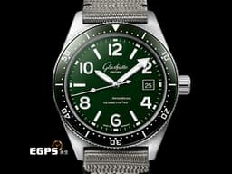 Glashütte Original 格拉蘇蒂 Spezialist 1-39-11-13-63-07 不鏽鋼材質 <font color="#058703"> 電鍍蘆葦綠色面板 細緻太陽紋 藍寶石水晶玻璃錶背&nbsp; </font><font color="#ff0000">2026年</font><font color="#058703">&nbsp;</font>自動上鍊 39.5mm