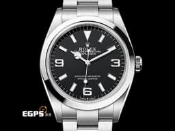 ROLEX 勞力士 Oyster Perpetual Explorer 蠔式 探險家一型 124270 經典 大三針 <font color="#00DDDD">369夜光時標</font> 不鏽鋼 <font color="#FF0000">新款3230機芯 2025年保卡</font>&nbsp;自動上鏈 36mm